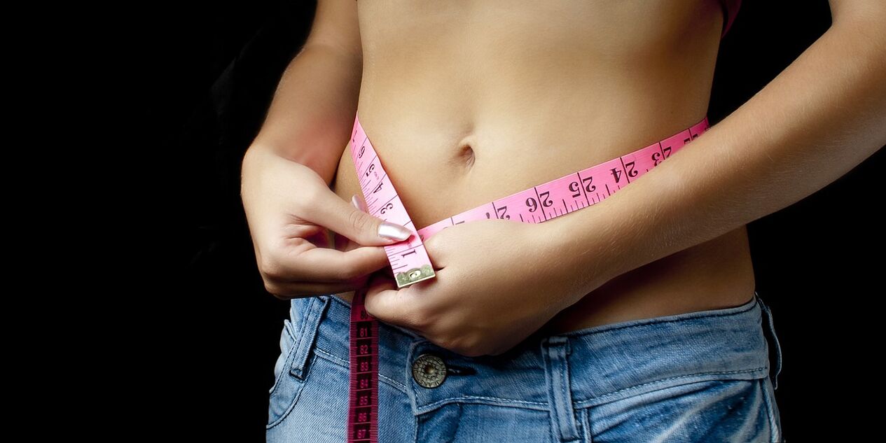 Taillenmessung während Gewichtsverlust für einen Monat