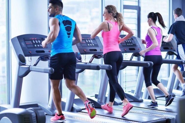 Cardio-Training und Bewegung.